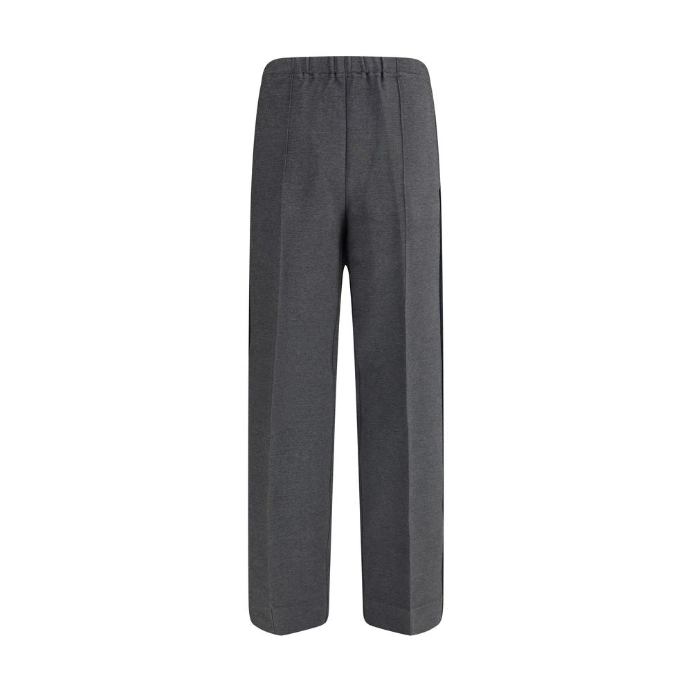 Miu Miu Gray Viscose Casual Pants