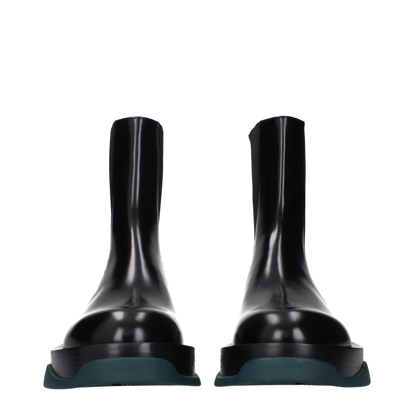 Jil Sander Black Leather Ankle Boots