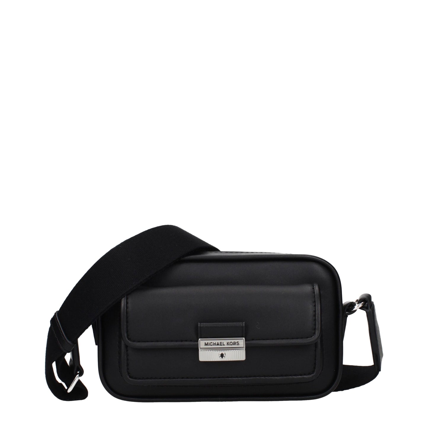 Michael Kors Black Leather Crossbody Bag