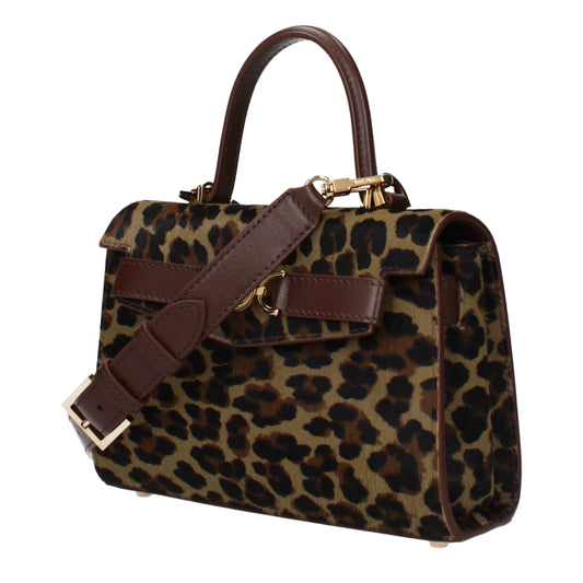 Versace Beige Horsehair Handbag