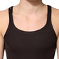 Dolce & Gabbana Brown Cotton Ribbed Sleeveless Tank Top  T-shirt