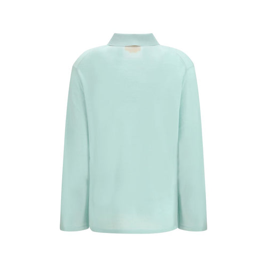 Guest in Residence Blue Cashmere Dress Shirt