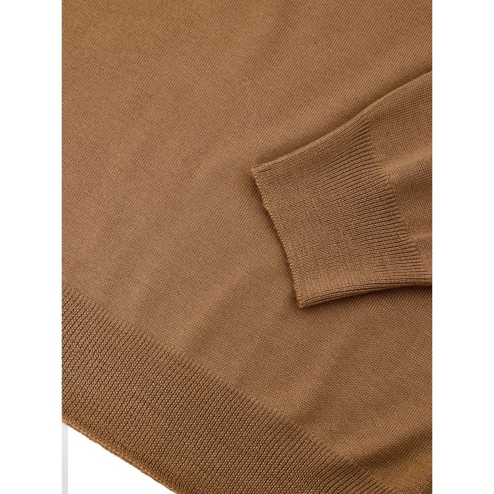 Gran Sasso Brown Wool Sweatshirt