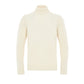 Gran Sasso White Wool Turtleneck