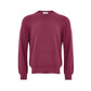 Gran Sasso Purple Cotton Sweatshirt