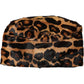 Dolce & Gabbana Brown Leopard Fur Women Bucket Capello Hat