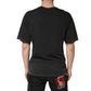 Dolce & Gabbana Black Cotton Crewneck Short Sleeve  T-Shirt