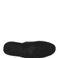 Dolce & Gabbana Anthracite Wool Cashmere Quilted Slippers Shoes
