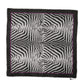 Dolce & Gabbana White Black Zebra Pattern Shawl 255cm x 132cm Men Scarf