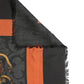 Dolce & Gabbana Multicolor Crest Print Cashmere 272cm x 132cm Men Scarf