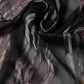 Dolce & Gabbana Black Stripes Silk Wrap Shawl Stole 193cm x 131cm Scarf
