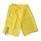 Dolce & Gabbana Yellow Silk Neck Wrap Shawl Foulard 133cm x 130cm Scarf