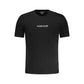 Guess Jeans Black Cotton Men T-Shirt