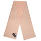 Dolce & Gabbana Peach Silk Neck Wrap Shawl Women Stole 200cm x 64cm  Scarf