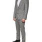 Dolce & Gabbana Gray MARTINI Single Breasted Formal 2PC Suit