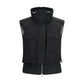 PINKO Black Nylon Sleeveless Jacket