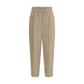 Brunello Cucinelli Beige Viscose Casual Pants
