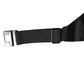 Dolce & Gabbana Black 100% Silk Wide Belt Waist Cummerbund