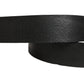 Dolce & Gabbana Black Leather Silver Chain Waist Men Belt