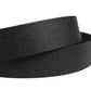 Dolce & Gabbana Black Calf Leather Silver Metal Buckle Belt