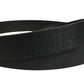 Dolce & Gabbana Black Calf Leather Silver Metal Buckle Belt
