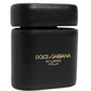 Dolce & Gabbana Black Calf Leather Logo Print Flip Holder Airpods Case