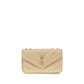 Saint Laurent Beige Lamb Ovis Aries Aries Shoulder Bag