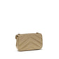 Saint Laurent Beige Lamb Ovis Aries Aries Shoulder Bag