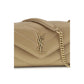 Saint Laurent Beige Lamb Ovis Aries Aries Shoulder Bag
