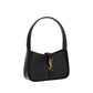 Saint Laurent Black Calf Leather Bos Taurus Shoulder Bag