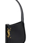 Saint Laurent Black Calf Leather Bos Taurus Shoulder Bag