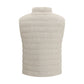 Brunello Cucinelli Beige Goose Down Sleveless Jacket