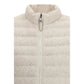 Brunello Cucinelli Beige Goose Down Sleveless Jacket