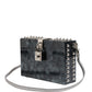 Dolce & Gabbana Black Acrylic Plexiglass Studded DOLCE BOX Clutch Bag