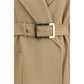 Max Mara Beige Fleece Wool Coat