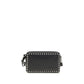 Valentino Garavani Black Calf Leather Bos Taurus Shoulder Bag