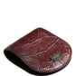 Dolce & Gabbana Burgundy Exotic Skin Condom Case Holder Pocket Wallet