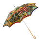 Dolce & Gabbana Multicolor Carretto Siciliano Print Collapsible Umbrella