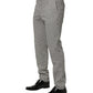 Dolce & Gabbana Gray Cotton Skinny Dress Formal Trouser Pants