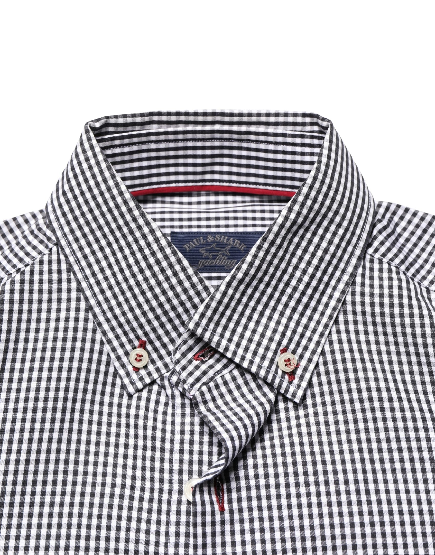 Paul & Shark Gray Cotton Long Sleeves Button Down Dress Shirt