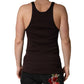 Dolce & Gabbana Brown Sleeveless Round Neck Tank Top T-shirt