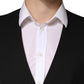 Dolce & Gabbana Black Wool Dress Men Formal Waistcoat Vest