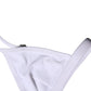 Dolce & Gabbana Top White Nylon Triangle Swimwear Beachwear Bikini