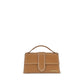 Jacquemus Brown Calf Leather Bos Taurus Handbag
