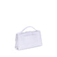 Jacquemus White Calf Leather Bos Taurus Handbag