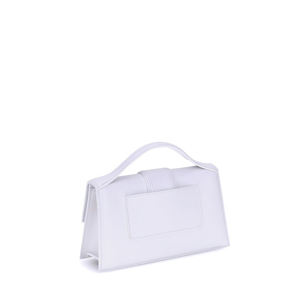 Jacquemus White Calf Leather Bos Taurus Handbag