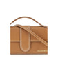Jacquemus Brown Calf Leather Bos Taurus Handbag