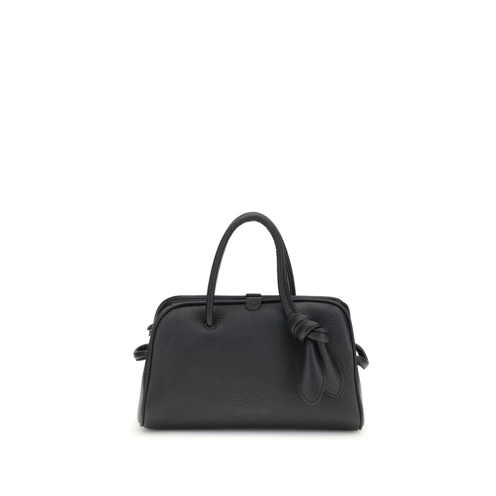 Jacquemus Black Calf Leather Bos Taurus Handbag