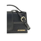 Jacquemus Black Calf Leather Bos Taurus Handbag