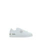 Philipp Plein White Calf Leather Bos Taurus Low Top Sneakers
